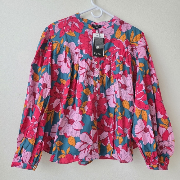 Fate Floral Arlo blouse - Picture 2 of 9